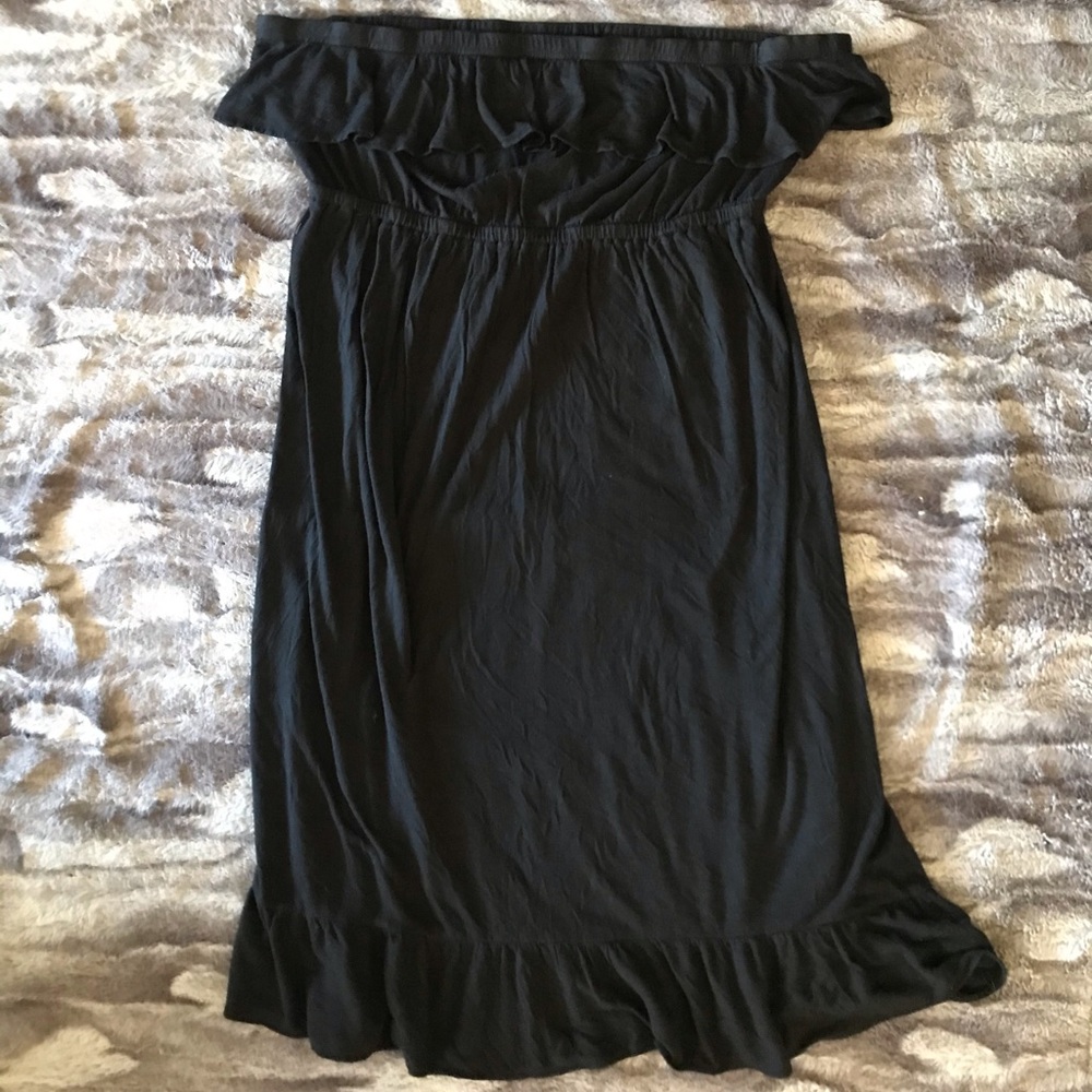 Old Navy black cotton dress